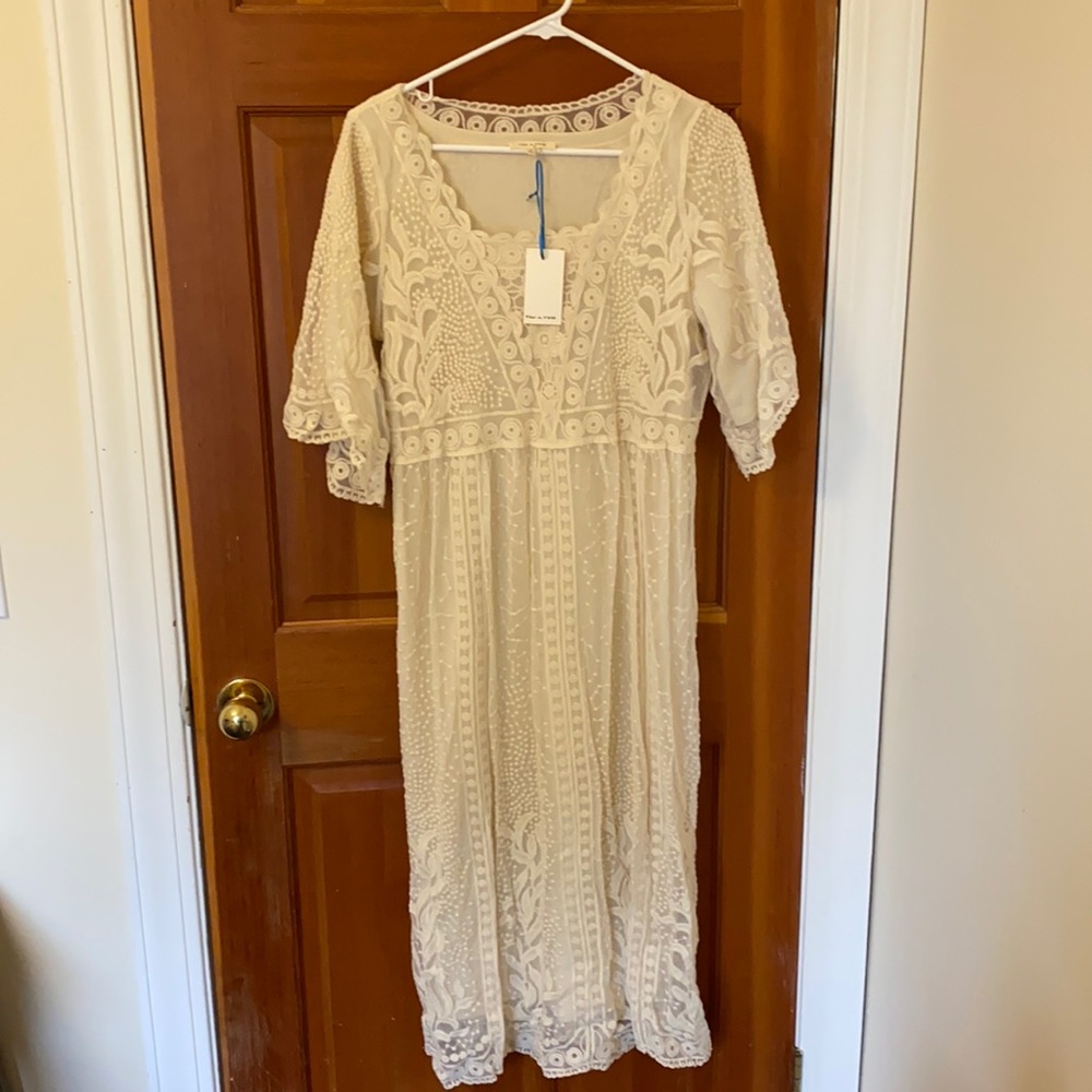 Cream dress